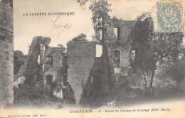 19-CHASTEAUX-RUINES DU CHÂTEAU DE COUZAGE-N T6019-D/0115 - Autres & Non Classés