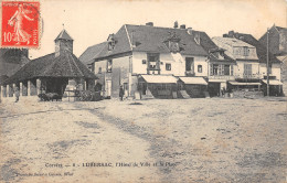 19-LUBERSAC-L HOTEL DE VILLE ET LA PLACE-N T6019-D/0043 - Other & Unclassified