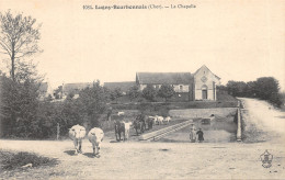 18-LUGNY BOURBONNAIS-LA CHAPELLE-ET VACHES A L ABREUVOIR-N T6019-C/0199 - Autres & Non Classés