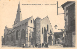 18-SAINT AMAND MONTROND-SORTIE DE L EGLISE PAROISSIALE-N T6019-C/0157 - Saint-Amand-Montrond