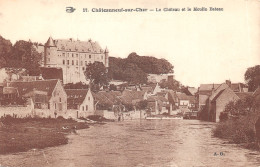 18-CHATEAUNEUF SUR CHER-LE CHÂTEAU ET LE MOULIN BATEAU-N T6019-C/0075 - Chateauneuf Sur Cher