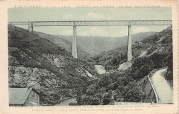 63-VIADUC DES FADES-N°4029-G/0137 - Autres & Non Classés