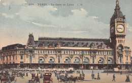 75-PARIS LA GARE DE LYON-N°4030-A/0337 - Autres & Non Classés