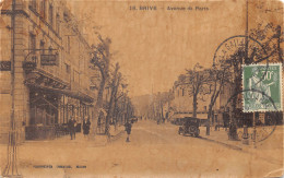 19-BRIVE LA GAILLARDE-AVENUE DE PARIS-ANIMEE-N T6019-F/0115 - Brive La Gaillarde