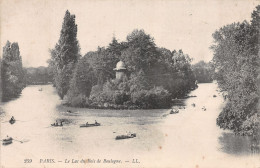 75-PARIS LE LAC DU BOIS DE BOULOGNE-N°4030-C/0365 - Autres & Non Classés