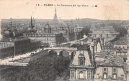 75-PARIS PANORAMA DES SEPT PONTS-N°4030-C/0291 - Autres & Non Classés