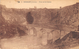 23-CROZANT-PONT DE LA CREUSE-N T6020-A/0119 - Crozant