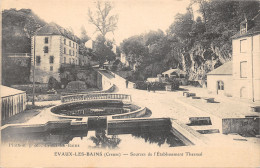 23-EVAUX LES BAINS-SOURCES DE L ETABLISSEMENT THERMAL-N T6019-H/0289 - Evaux Les Bains