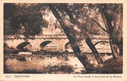 24-BRANTOME-LE PONT COUDE-N T6020-C/0131 - Brantome