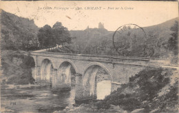 23-CROZANT-PONT SUR LA CREUSE-N T6020-C/0055 - Crozant