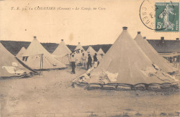 23-LA COURTINE-LE CAMP-SOLDATS DANS LEURS TENTES-N T6020-B/0081 - La Courtine