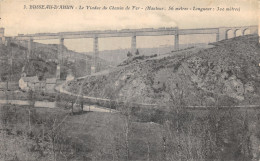 23-BUSSEAU D AHUN-VIADUC DU CHEMIN DE FER-N T6020-B/0051 - Autres & Non Classés