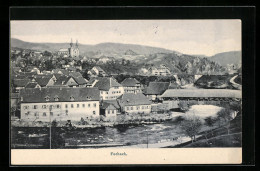 AK Forbach, Teilansicht Mit Kirche  - Forbach