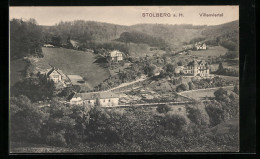 AK Stolberg A. H., Villenviertel  - Stolberg (Harz)