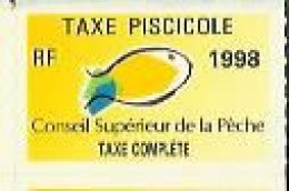 Taxe Piscicole Complète - 1998 - Vierge - Sonstige & Ohne Zuordnung