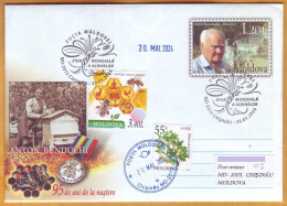 2024 Moldova  Special Postmark „World Bee Day”,Insects, Honeybees - Moldova