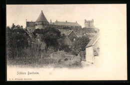 AK Bentheim, Blick Zum Schloss  - Bentheim