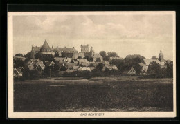 AK Bad Bentheim, Ortsansicht Mit Schloss  - Bentheim