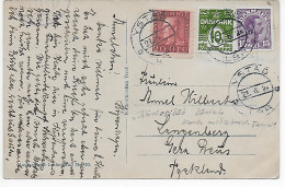 Picture Post Card Kopenhagen Ystad 1924 To Denmark - Other & Unclassified