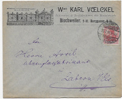 Bischweiler, Schlosserei 1908 Nach Zabern - Lettres & Documents