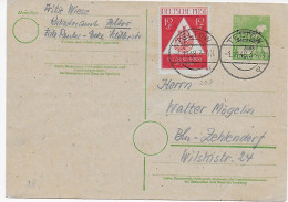 Ganzsache Teltow Nach Zehlendorf, 1948 - Briefe U. Dokumente
