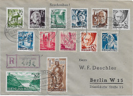 Zweibrücken, Einschreiben Nach Berlin, 1948 - Rhénanie-Palatinat