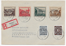 Erfurt Einschreiben 1946 Nach Berlin, FDC - Briefe U. Dokumente