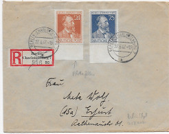 Berlin Einschreiben 1947 Nach Erfurt, MiNr. 963 III - Lettres & Documents