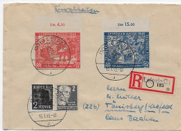 Leipzig Einschreiben Mit Sonderstempel Nach Täunisberg 1949 - Covers & Documents