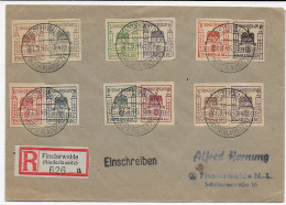 Finsterwalde Einschreiben 1946, Satzbrief - Lettres & Documents