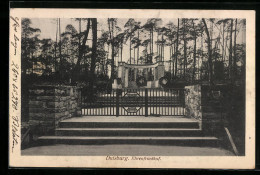 AK Duisburg, Der Ehrenfriedhof  - Duisburg