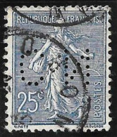 1 04	31	01	N°	132	Perforé	-	CN 271	-	CREDIT  Du  NORD - Used Stamps