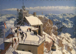 72247311 Zugspitze Gipfelterrasse Mit Bergstation  Burgrain - Garmisch-Partenkirchen