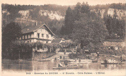 25-LES BRENETS-BASSINS DU DOUBS-L HOTEL-COTE SUISSE-N T6020-G/0197 - Autres & Non Classés