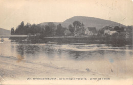 25-VELOTTE-PONT SUR LE DOUBS-N T6020-G/0153 - Autres & Non Classés