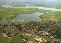 72247282 Grou Friesland Panorama Met Pikmeer En Wijde Ee Luchtopname Grou Friesl - Sonstige & Ohne Zuordnung