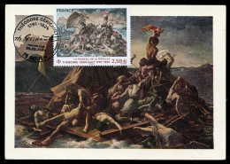 FRANCE (2024) Carte Maximum Card - PARIS PHILEX - Le Radeau De La Méduse, Théodore Gericault 1791-1824 - Art, Painting - 2020-…