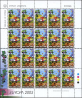 Chypre - Cyprus - Zypern Bloc Feuillet 2005 Y&T N°F1064 à F1065 - Michel N°KB1056A à KB1057A *** - EUROPA - Unused Stamps