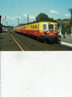 BELGIQUE SNCB-NMBS / LOCALITE ENAME AUTORAIL DIESEL TRIPLE SERIE 40 /TR62 - Trains