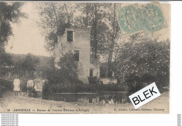 89 . Yonne .  Asnieres  : Ruines De L' Ancien Chateau D ' Avrigny . - Sonstige & Ohne Zuordnung