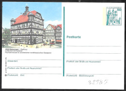 Germania/Germany/Allemagne: Intero, Stationery, Entier, Architettura Locale, Local Architecture, Architecture Locale - Autres & Non Classés