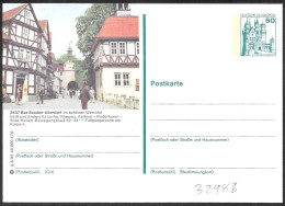 Germania/Germany/Allemagne: Intero, Stationery, Entier, Architettura Locale, Local Architecture, Architecture Locale - Other & Unclassified