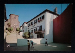 Cp, 64, Biriatou, Aspect Pittoresque Du Village, Galant Auberge Hiribarren, écrite 1984, Ed. Yvon, Fronton, église - Biriatou