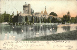 71544249 Laxenburg Franzensburg Mit Teich Im Kk Schlosspark Laxenburg - Sonstige & Ohne Zuordnung