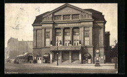 AK Magdeburg, Zentral-Theater, Hauptfront  - Theater