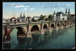 AK Koblenz, Moselbrücke Mit Schloss  - Koblenz