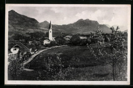 AK Törwang A. D. Samerberg, Ortspartie Mit Kirche  - Autres & Non Classés