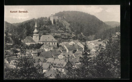 AK Berneck, Teilansicht Mit Ruine  - Autres & Non Classés