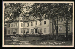 AK Bad Neuhaus A. D. Saale, Schloss-Hotel, Rückseite  - Andere & Zonder Classificatie