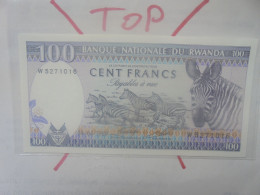 RWANDA 100 Francs 1989 Neuf (B.33) - Rwanda